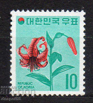 1973. Coreea de Sud. Flori.