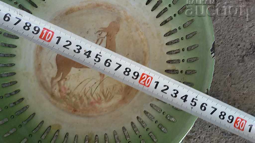 Wounded enamel plate WASHER 1955 - 7