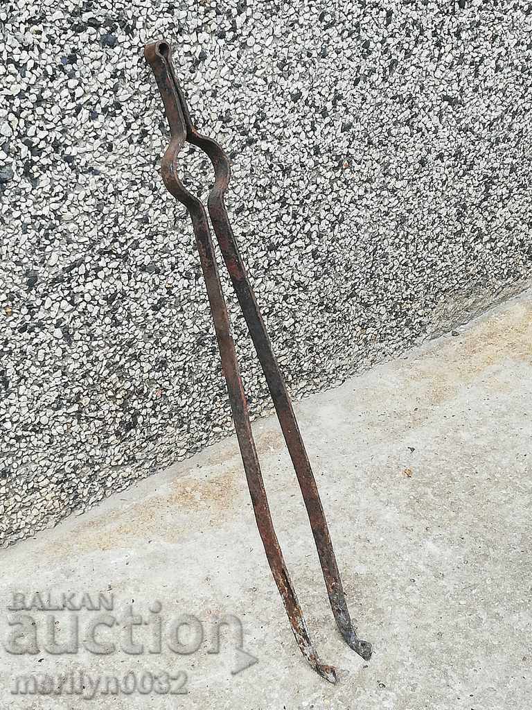 Стар дилаф, маша, ковано желязо за пещник