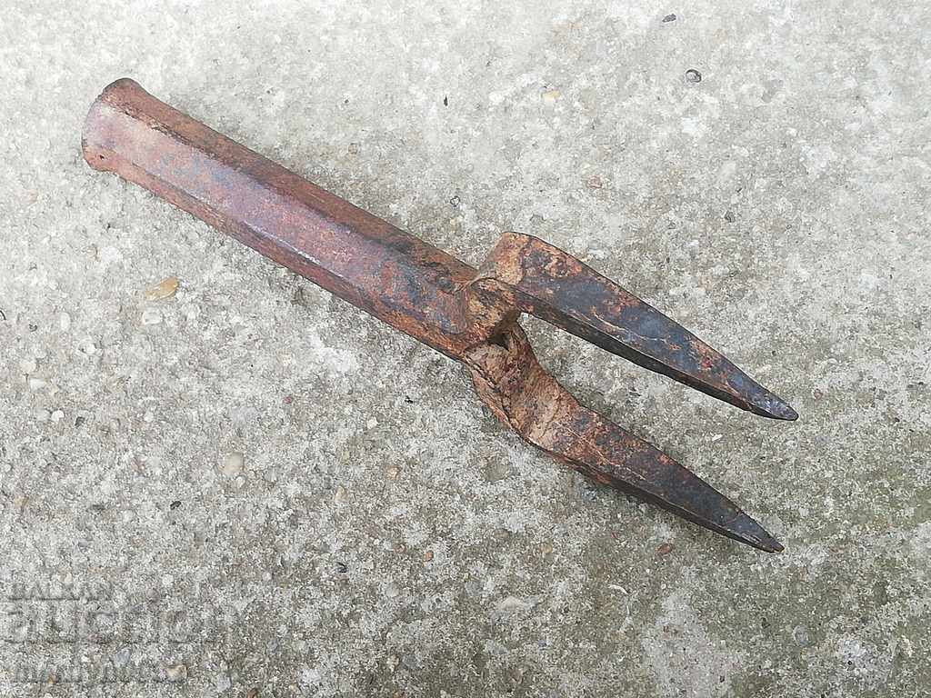 Παράδοση Μεταλλικό αμόνι για κάρφωμα μαλλιών σφυρήλατο σίδερο