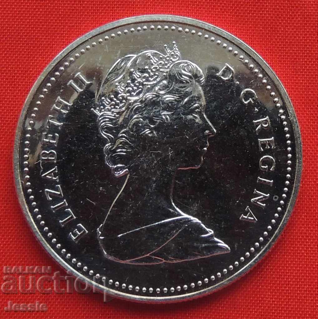 1 dolar 1982 CANADA - CALITATE ANIVERARĂ cu preț € 34.95 | 68.36 BGN