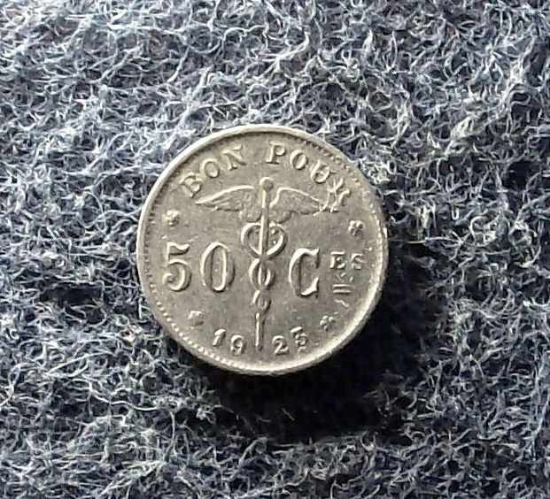 50 cent. Belgium 1923