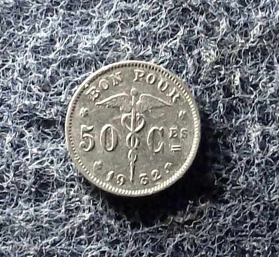 50 cent. Belgium 1932
