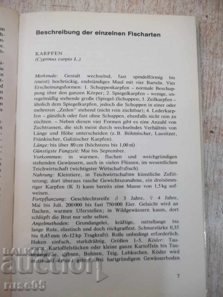 Auction Book "FISCHKUNDE FÜR ANGLER - WOLFGANG ZEISKE" - 160 pages Auction Book "FISCHKUNDE FÜR ANGLER - WOLFGANG ZEISKE" - 160 pages