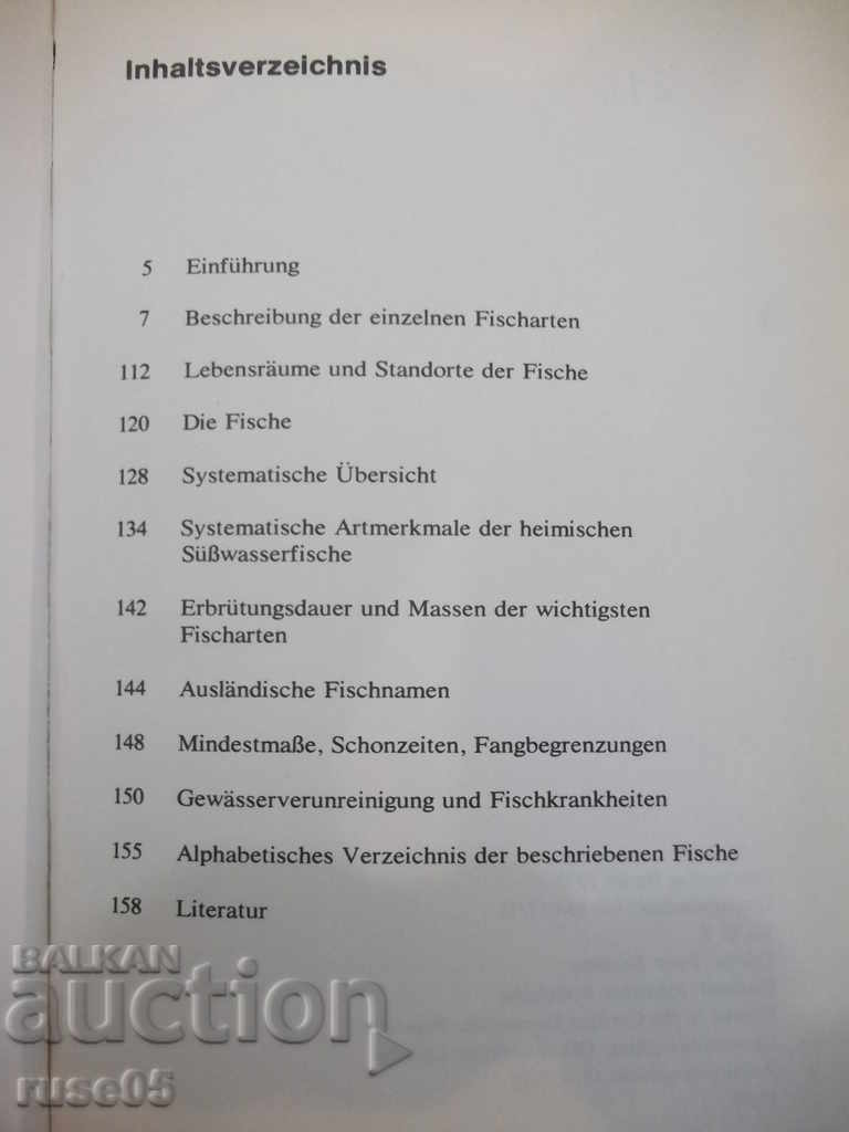 Book "FISCHKUNDE FÜR ANGLER - WOLFGANG ZEISKE" - 160 pages - 5 Book "FISCHKUNDE FÜR ANGLER - WOLFGANG ZEISKE" - 160 pages - 5