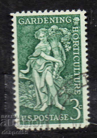 1958. USA. Gardening - Landscaping.