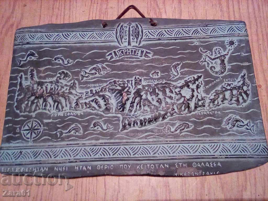 Greek ceramic tile - 5 Greek ceramic tile - 5