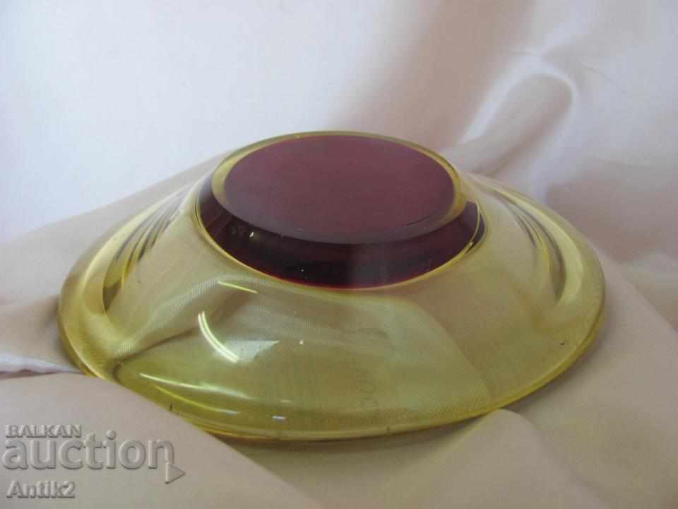 Παράδοση Παλιό σταχτοδοχείο από κρύσταλλο Παράδοση Παλιό σταχτοδοχείο από κρύσταλλο