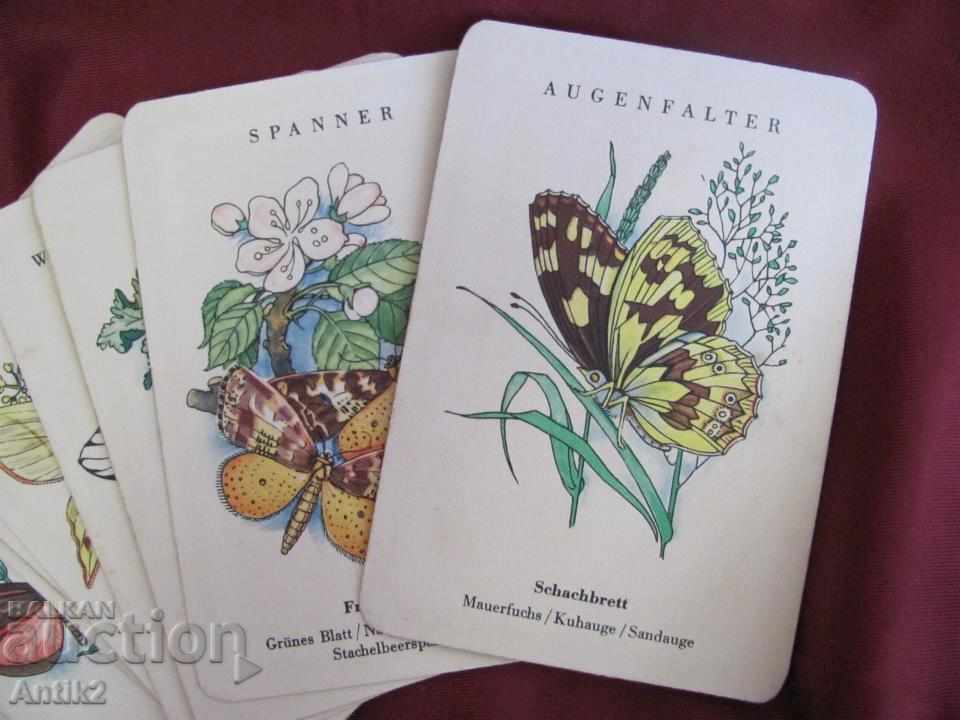 Old Button Playing Cards Germany - 6 Old Button Playing Cards Germany - 6