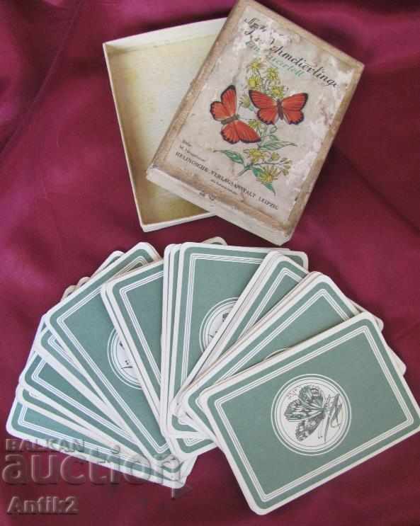Old Button Playing Cards Germany - 7 Old Button Playing Cards Germany - 7