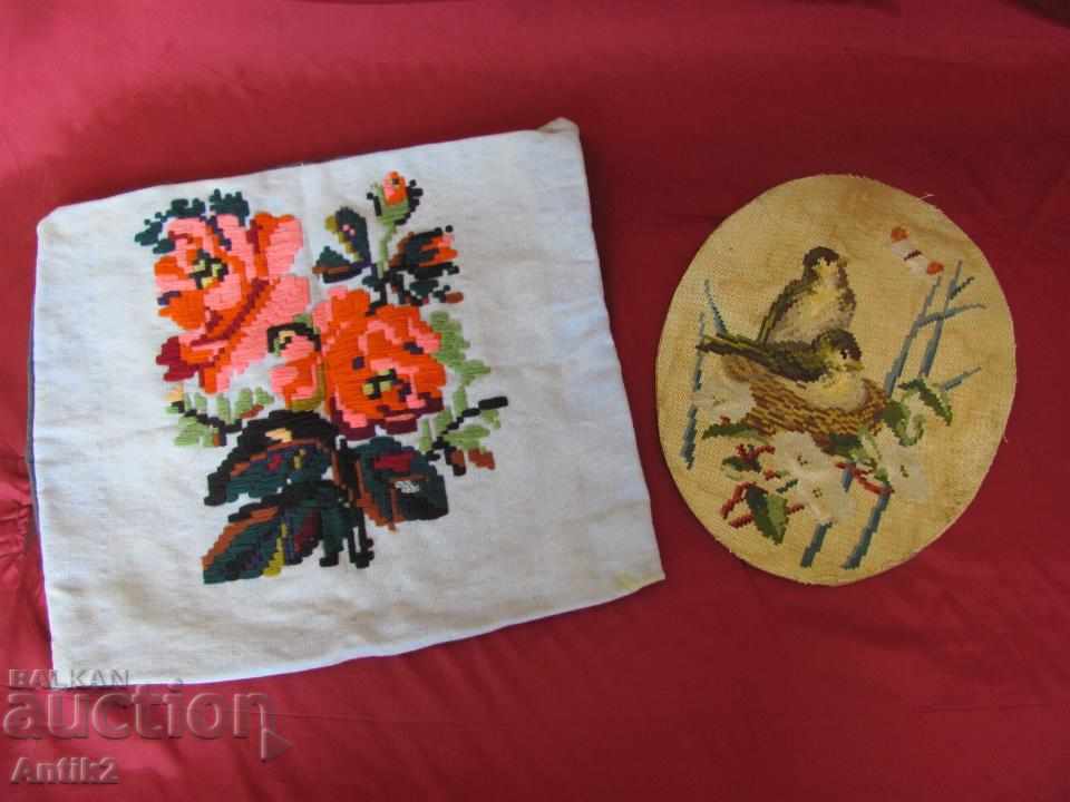 19th century Antique Pillow and Gobelin - 5 19th century Antique Pillow and Gobelin - 5