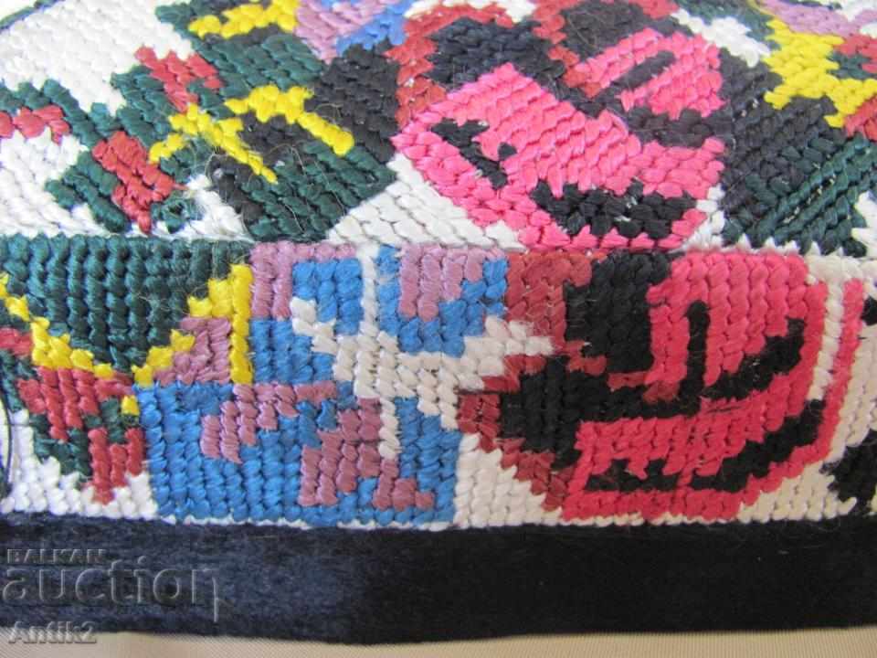 Old Hand Embroidered Turkish Hat - 6 Old Hand Embroidered Turkish Hat - 6