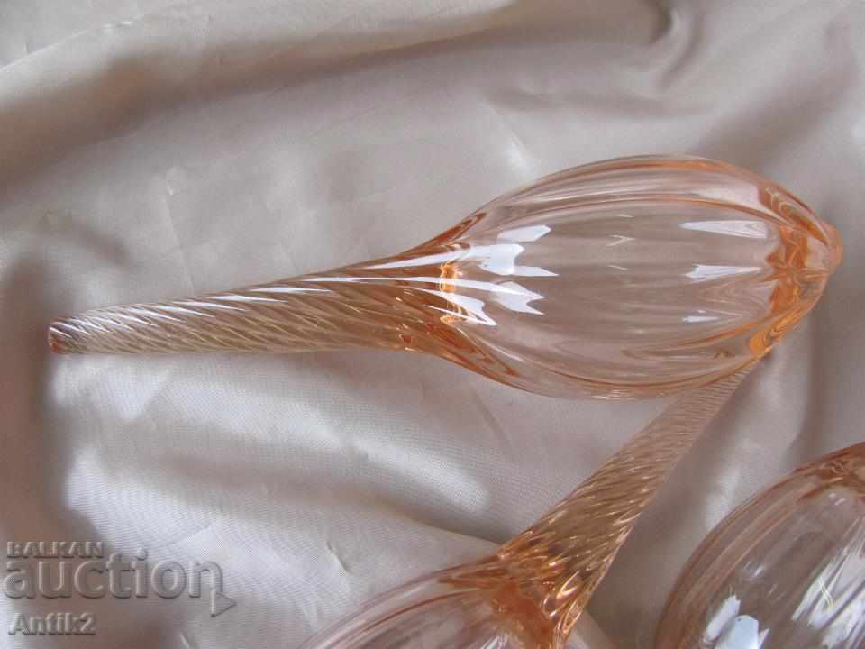 18ου αιώνα Antique Crystal Μέρη του πολυέλαιου 3 κομμάτια - 5 18ου αιώνα Antique Crystal Μέρη του πολυέλαιου 3 κομμάτια - 5