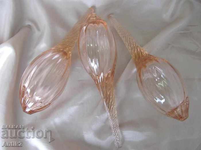 18 век Антикварни Кристални Части от Полилей 3 броя | Други | Изделия ...