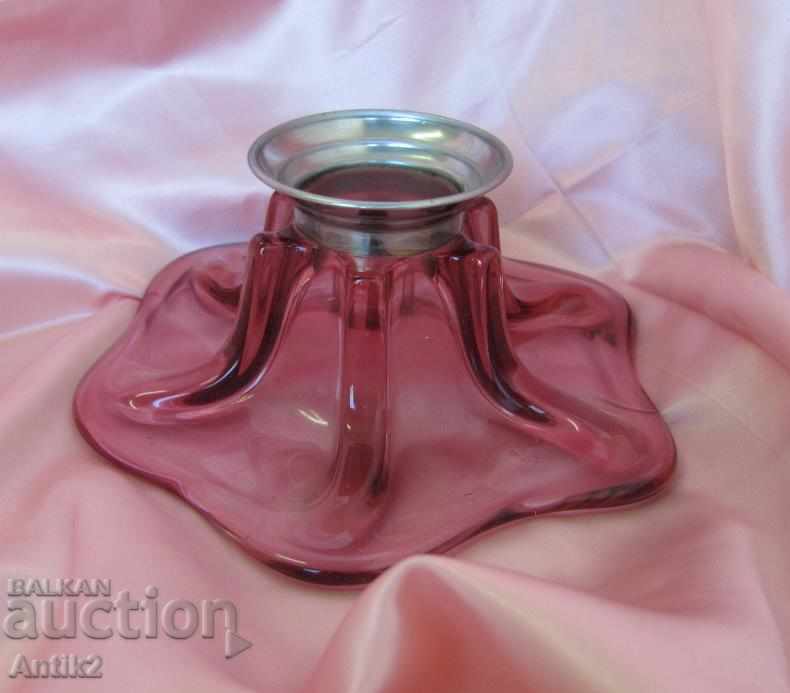 Old Murano Crystal Glass Bowl, Fruit bowl, Bonbonniere - 6 Old Murano Crystal Glass Bowl, Fruit bowl, Bonbonniere - 6