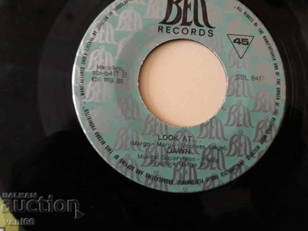 Delivery of Gramophone record - small format - Dawn Delivery of Gramophone record - small format - Dawn