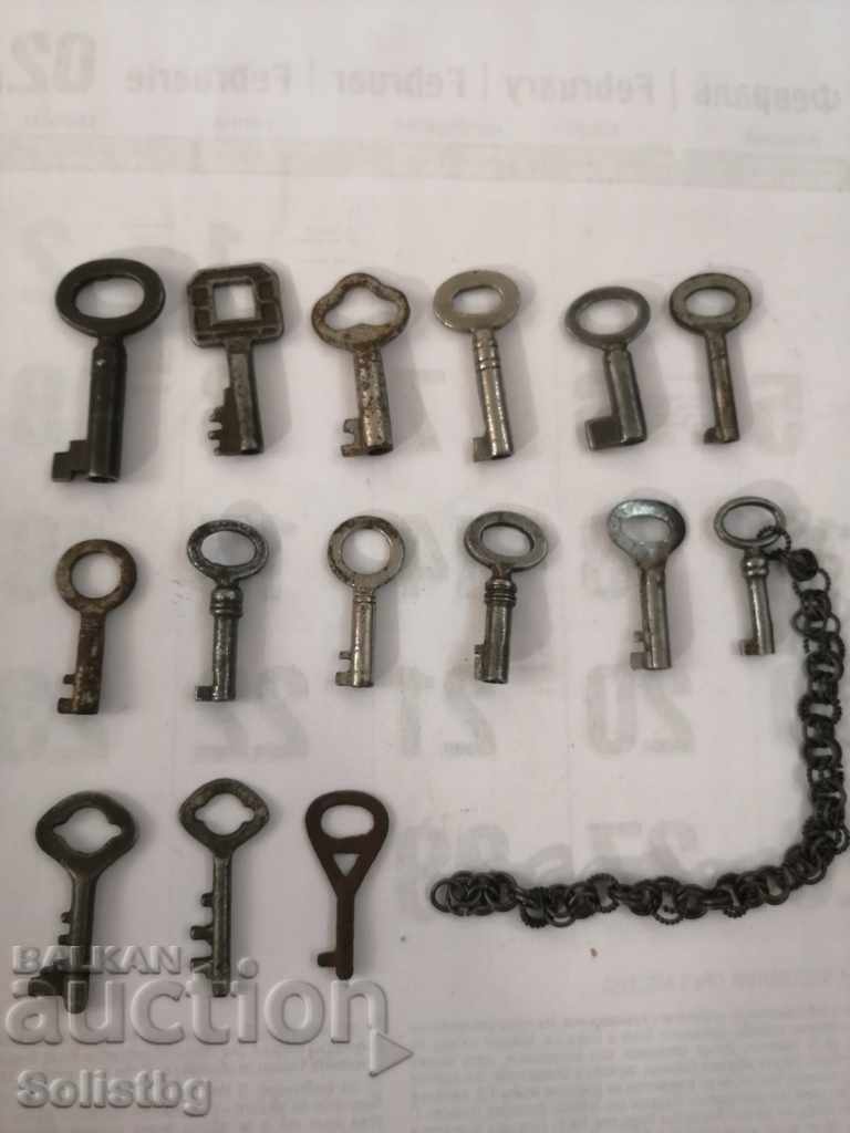 Lot of old hollow keys. with price 60.00 BGN | € 30.68 Lot of old hollow keys. with price 60.00 BGN | € 30.68