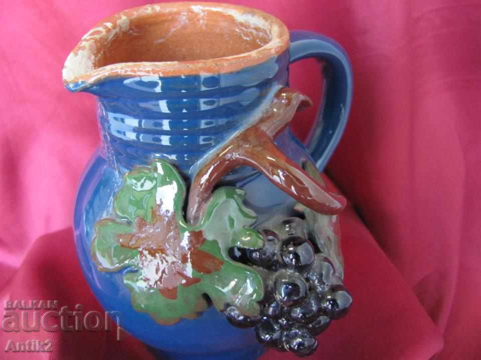 19th Century Ceramic Ceramic Canna signed with price 120.00 BGN | € 61.36 19th Century Ceramic Ceramic Canna signed with price 120.00 BGN | € 61.36