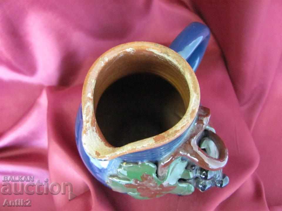 Delivery of 19th Century Ceramic Ceramic Canna signed Delivery of 19th Century Ceramic Ceramic Canna signed