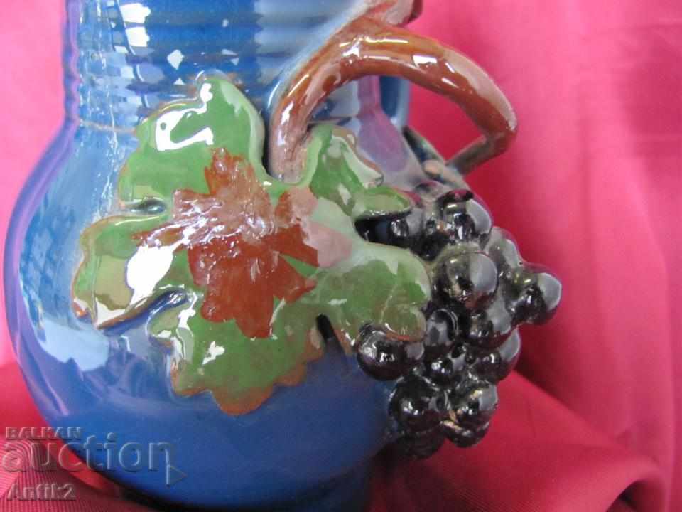 19th Century Ceramic Ceramic Canna signed - 6 19th Century Ceramic Ceramic Canna signed - 6