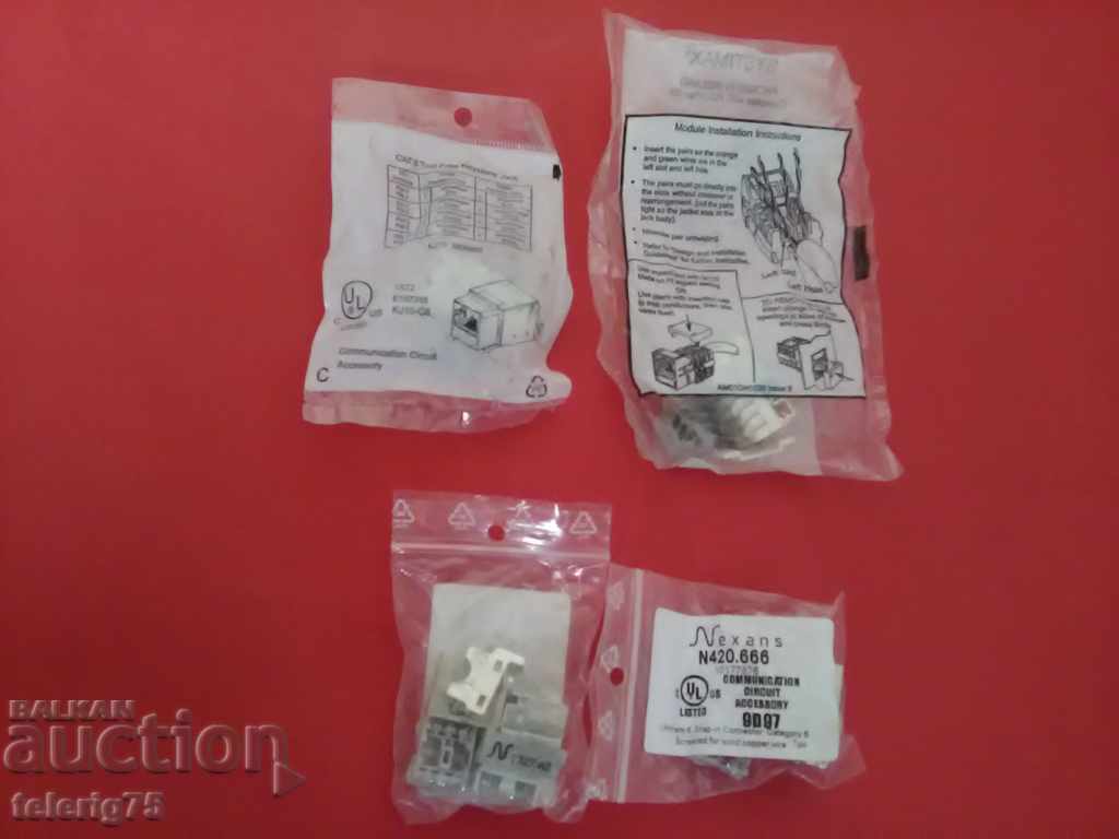 Socket RJ45 Cat.5e, Cat.6-14Broyal with price 35.00 BGN | € 17.90 Socket RJ45 Cat.5e, Cat.6-14Broyal with price 35.00 BGN | € 17.90