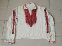 Детска риза коприна българска бродерия народна носия шевица