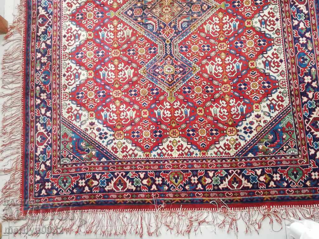 Τραπεζομάντηλο από την εποχή της Σοβιετικής Σοσιαλιστικής Δημοκρατίας 195 / 160cm - 7 Τραπεζομάντηλο από την εποχή της Σοβιετικής Σοσιαλιστικής Δημοκρατίας 195 / 160cm - 7