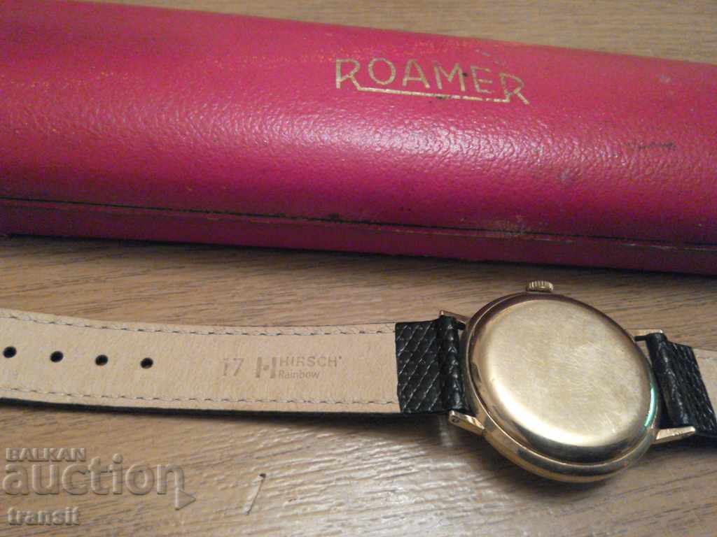 Δημοπρασία Χρυσό ρολόι, Gold Roamer Rotopower 44 κοσμήματα Swiss Made Δημοπρασία Χρυσό ρολόι, Gold Roamer Rotopower 44 κοσμήματα Swiss Made