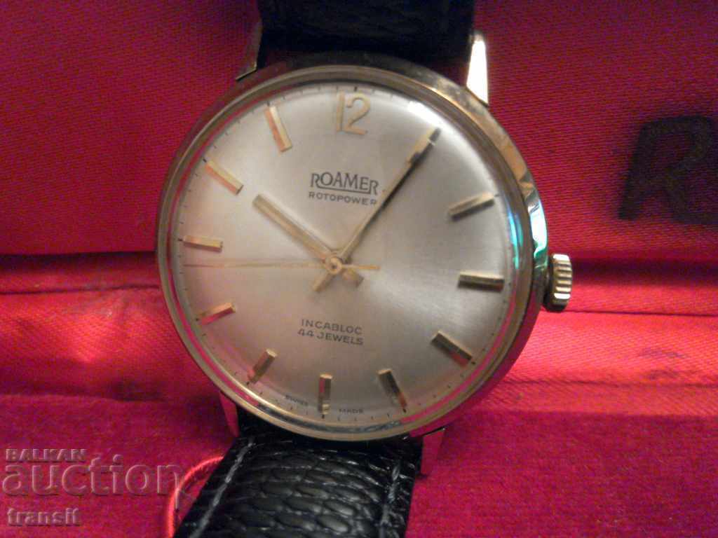 Χρυσό ρολόι, Gold Roamer Rotopower 44 κοσμήματα Swiss Made - 5