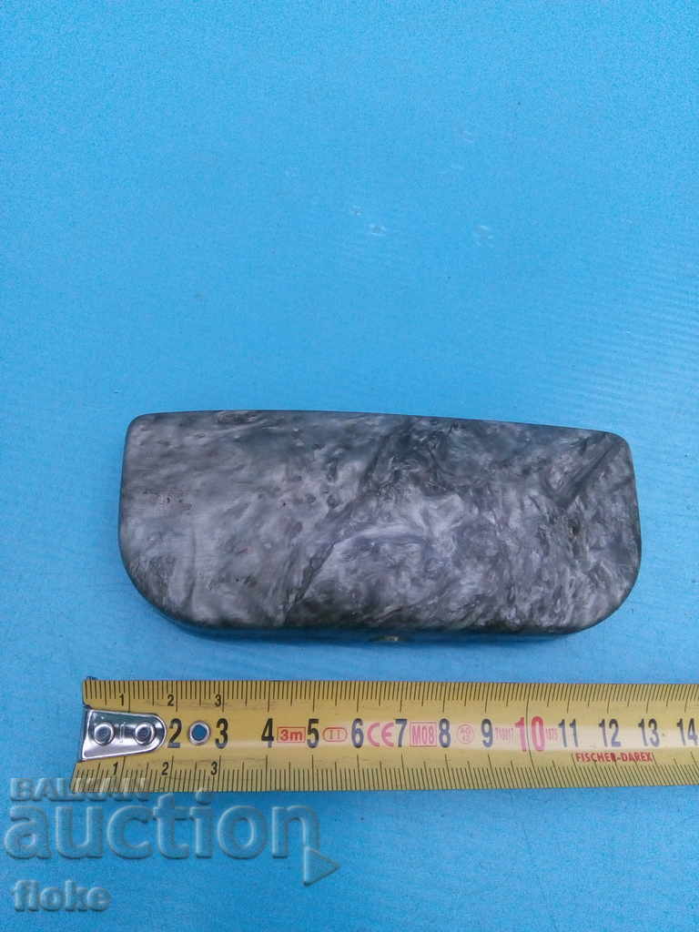 An old glasses case