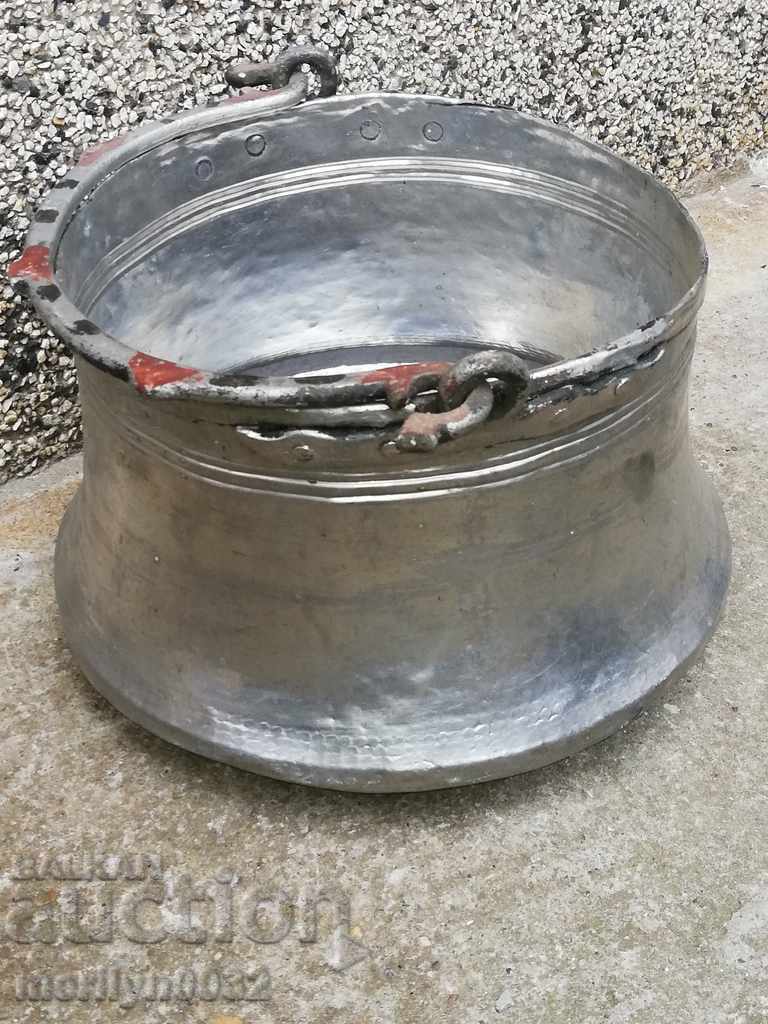 Παλιά ποτ χαλκού, κονσερβοποιημένα λέβητα, χαλκού, χαλκού - 7