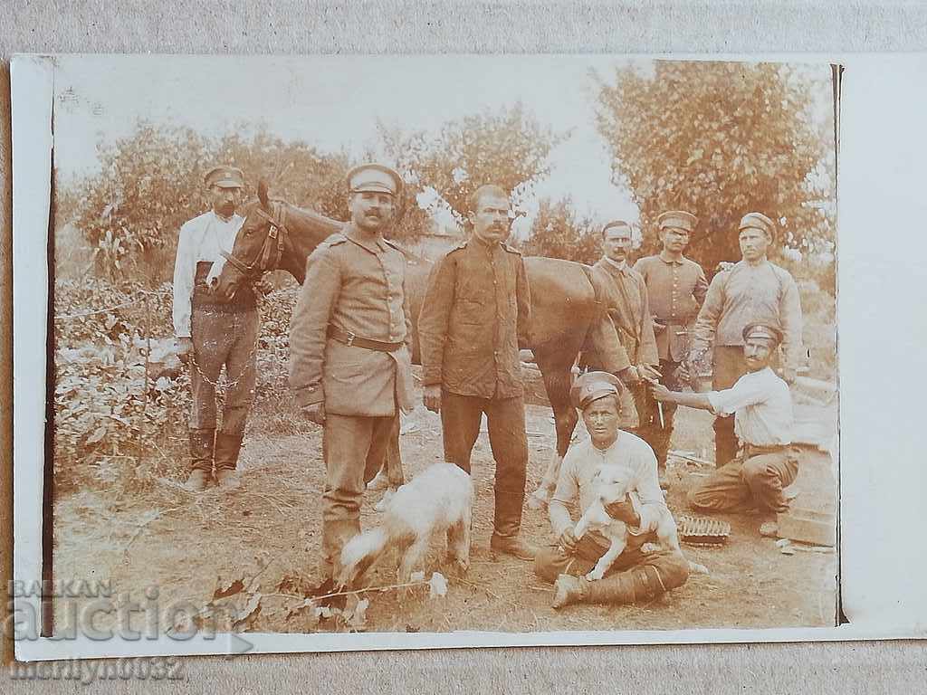 Photo of WW1 soldiers