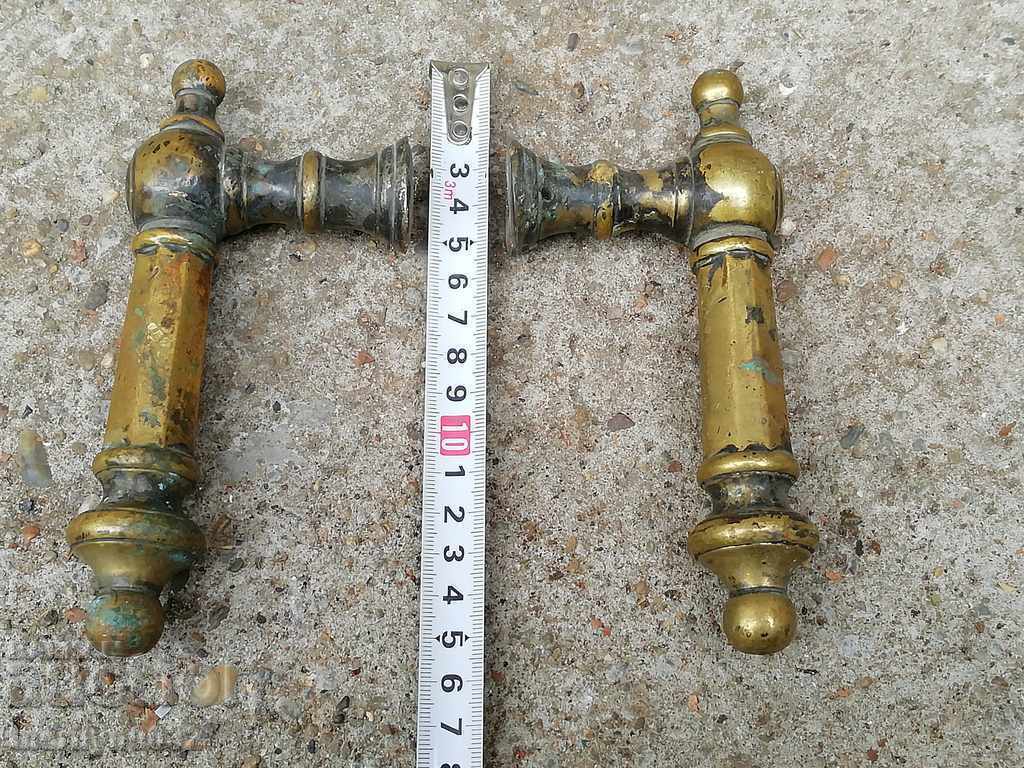 Brass handles for old lock handle handle handle latch with price 39.00 BGN | € 19.94