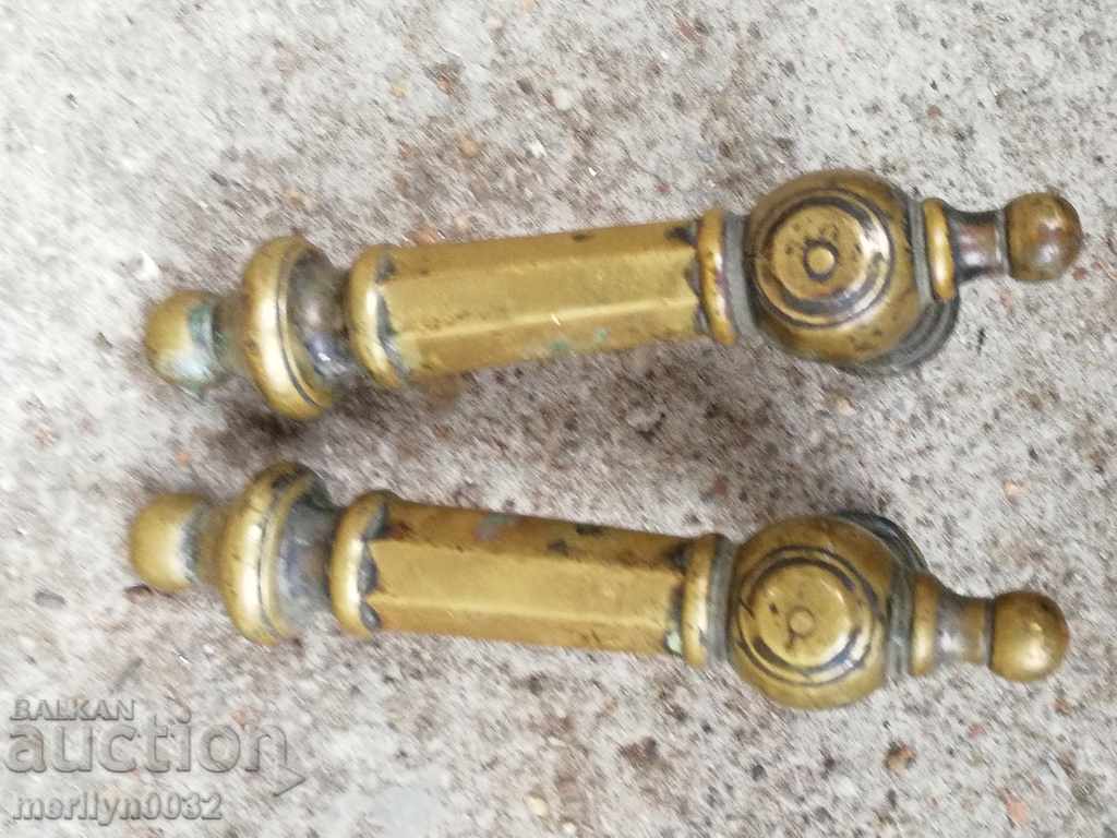 Auction  Brass handles for old lock handle handle handle latch