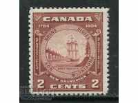 Canada 1934 150th Anniv. Province New Brunswick: 2c red-brow