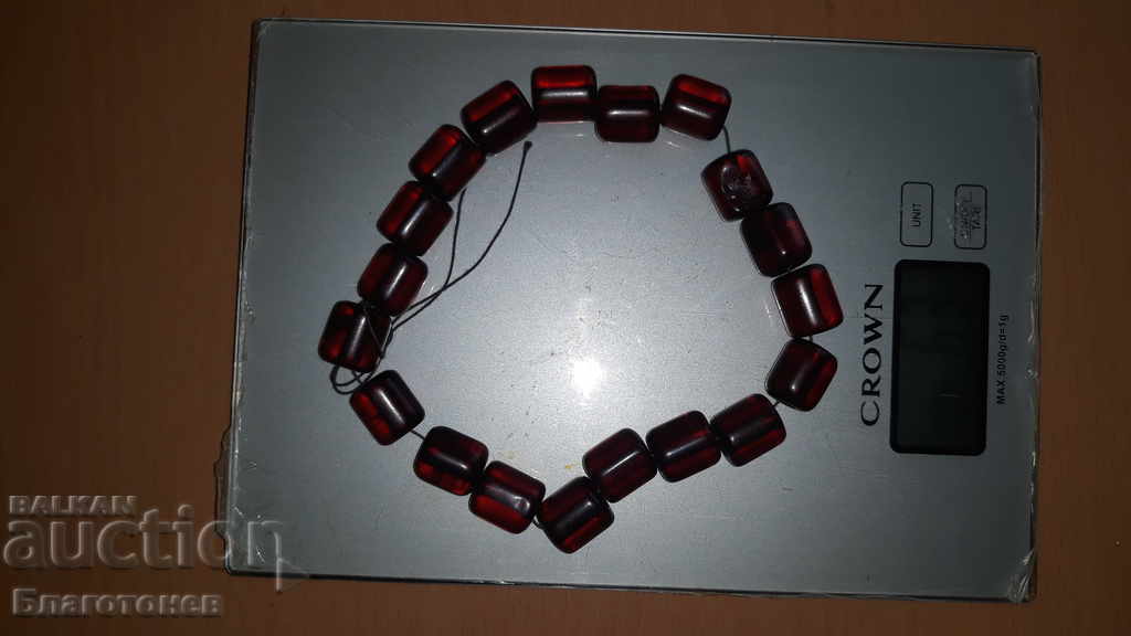 Delivery of Amber rosary