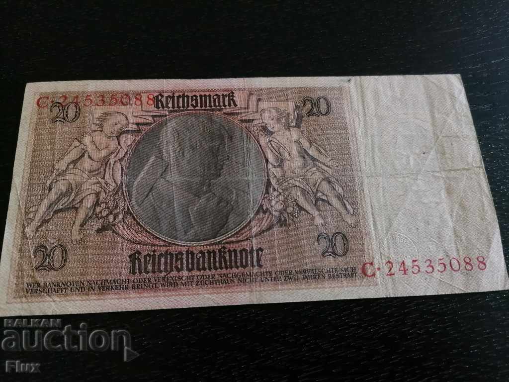 Banknote - Germany - 20 Marks | 1929 - 5 Banknote - Germany - 20 Marks | 1929 - 5