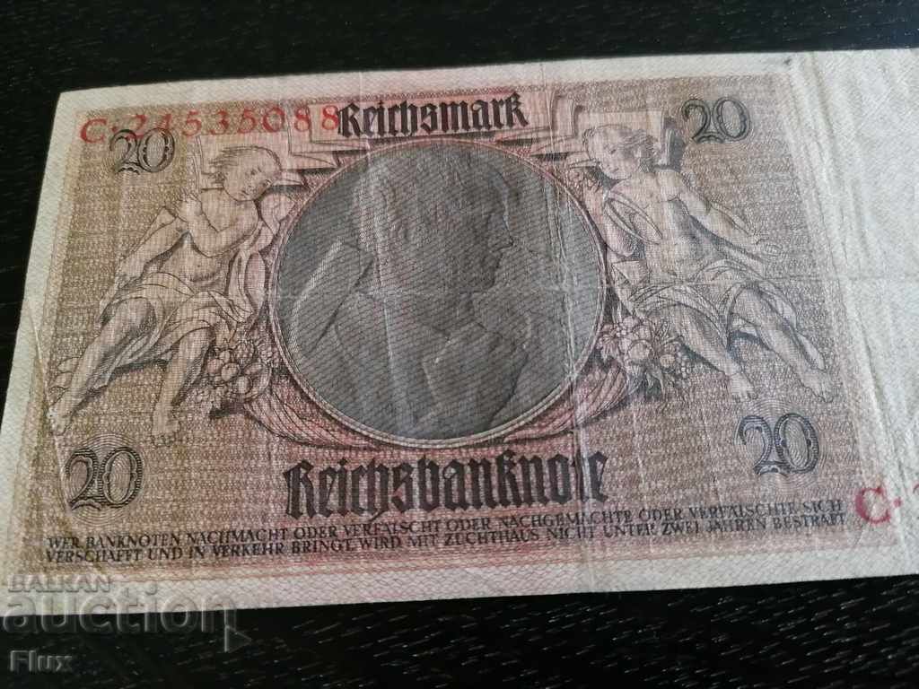 Banknote - Germany - 20 Marks | 1929 - 6 Banknote - Germany - 20 Marks | 1929 - 6