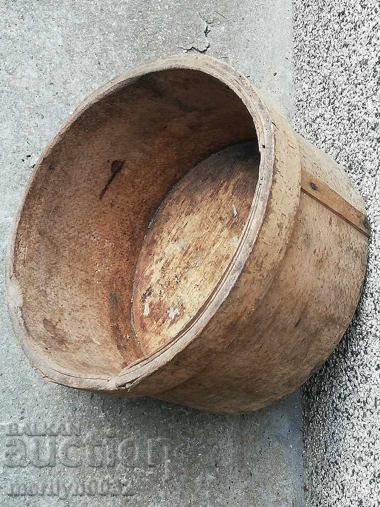 Old crutch for wheat, bushel, bucket, wooden - 7 Old crutch for wheat, bushel, bucket, wooden - 7