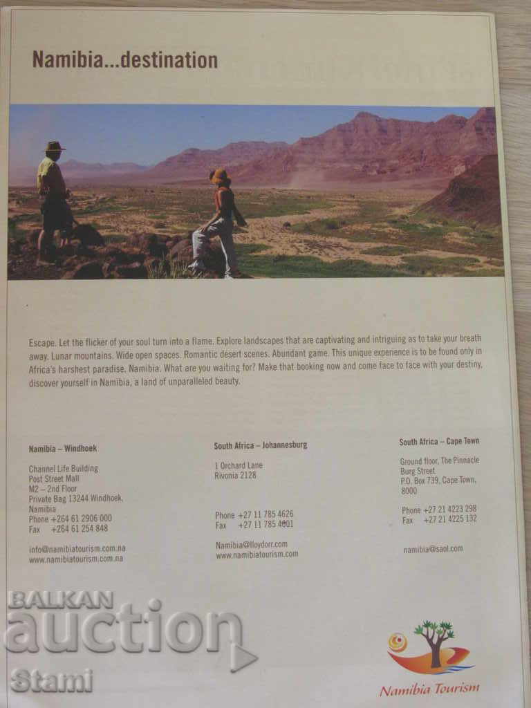 Delivery of Travel News Namibia-2009 Delivery of Travel News Namibia-2009