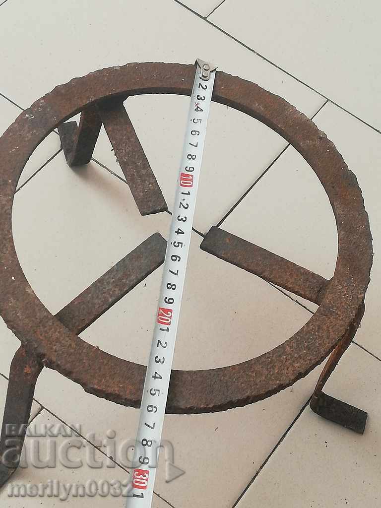 Delivery of Antique wrought iron stove, hearth, grill, wrought iron Delivery of Antique wrought iron stove, hearth, grill, wrought iron