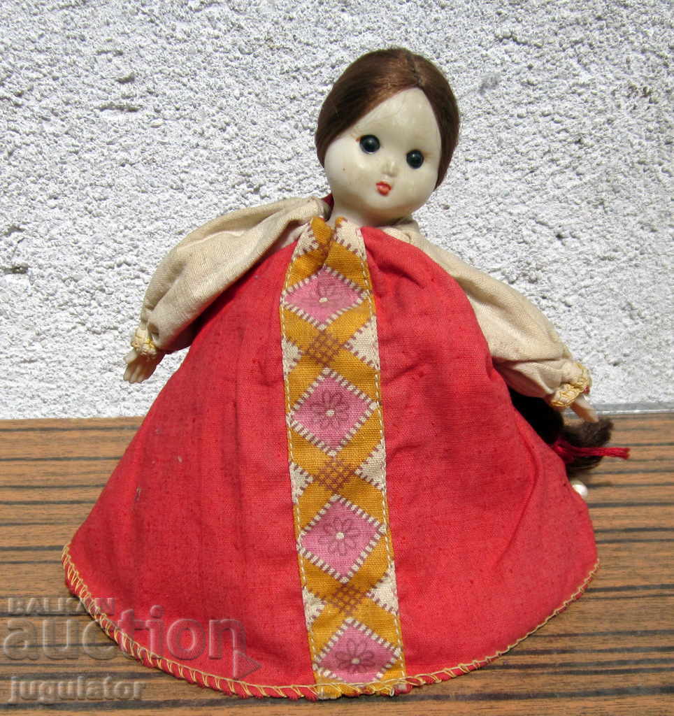 αρχική παλιά ρωσική σοβιετική κούκλα κορόιδο