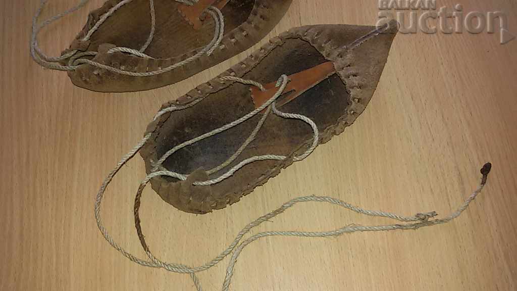 Auction antique leather socks Auction antique leather socks