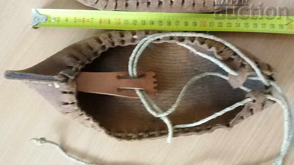 Delivery of antique leather socks Delivery of antique leather socks