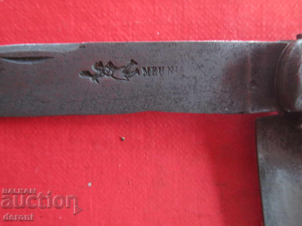 Delivery of Unique French knife dagger steel horn 19th century knife Delivery of Unique French knife dagger steel horn 19th century knife