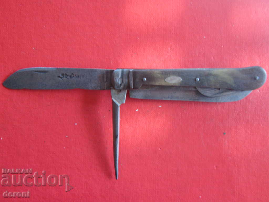 Unique French knife dagger steel horn 19th century knife - 5 Unique French knife dagger steel horn 19th century knife - 5