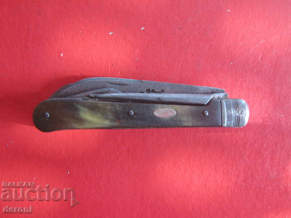 Unique French knife dagger steel horn 19th century knife - 7 Unique French knife dagger steel horn 19th century knife - 7