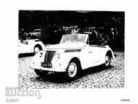 Photo black white Packard car retro 12 x 9 cm Sofia