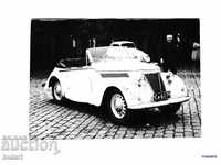 Φωτογραφία μαύρο άσπρο Packard αυτοκίνητο ρετρό 12 x 9 cm Σόφια