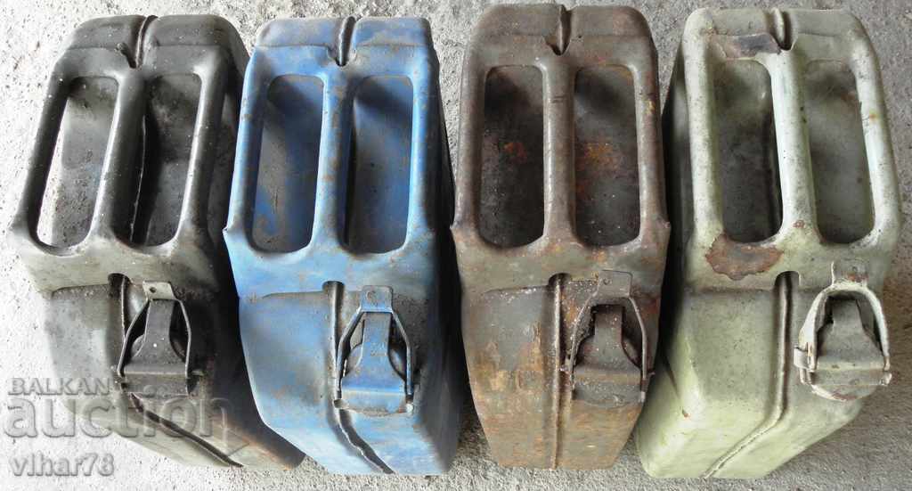 LOT OF 4 - NUMBER METAL FUEL TUBES with price 79.99 BGN | € 40.90 LOT OF 4 - NUMBER METAL FUEL TUBES with price 79.99 BGN | € 40.90